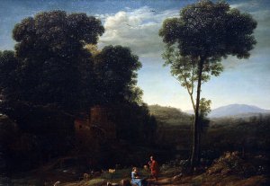 Pastoral Landscape with a Mill