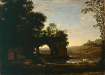 Landscape with a Rock and River 1628 30