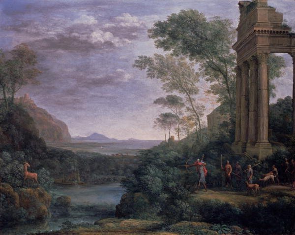 Landscape with Ascanius Shooting the Stag of Sylvia