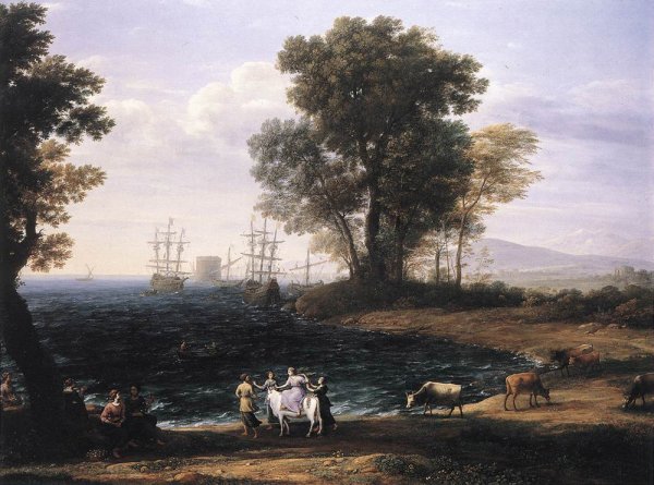 Coast Scene with the Rape of Europa 1667