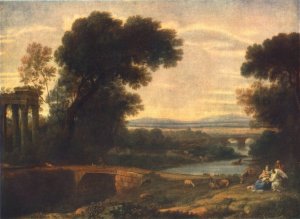 Landscape with the Rest on the Flight into Egypt 1666