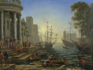 Seaport with the Embarkation of St. Ursula