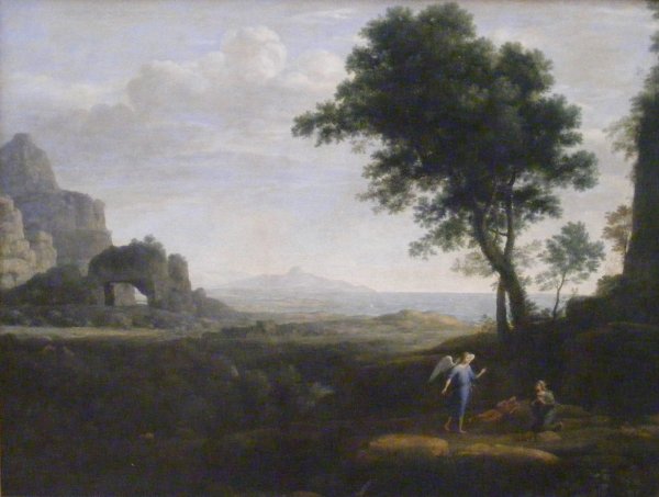 Hagar and Ishmael in the Desert