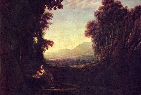 Landscape with Magdalena