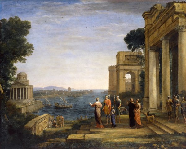 Aeneas and Dido in Carthage 1675